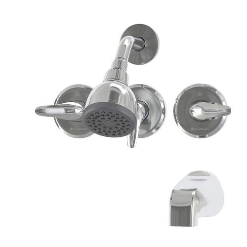 Glacier Bay Aragon Triple Handle 1-Spray Tub and Shower Faucet 1.8 GPM in Chrome (Valve Included) - qqj3jbwolkjwknkqntzn_x500.jpg