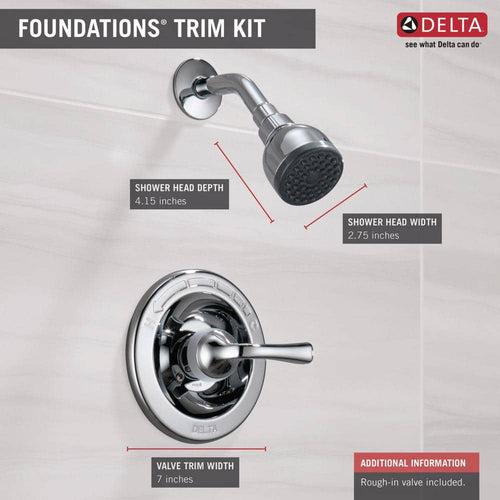 Foundations Single-Handle 1-Spray Shower Faucet in Chrome (Valve Included) - qrjmyt2zfq4ohznibwdg_x500.jpg