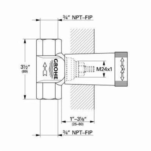 Concealed Valve, 3/4 in, NPT, Brass Body - qrrcs01fae591w20cpii_x500.jpg