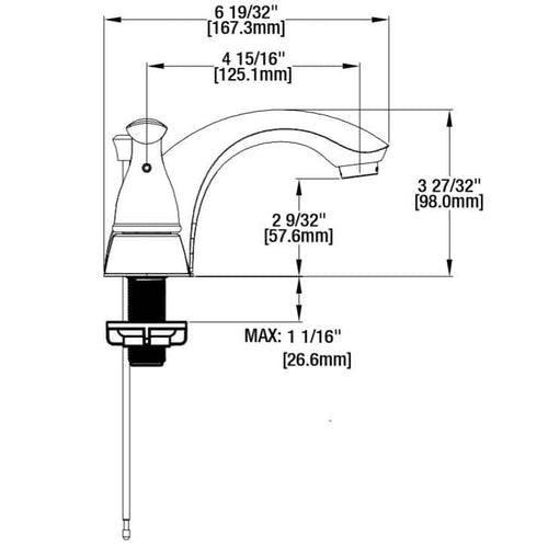 Builders 4 in. Centerset Double Handle Low-Arc Bathroom Faucet in Brushed Nickel - qsdk9dagxsc6qgmpjzul_x500.jpg