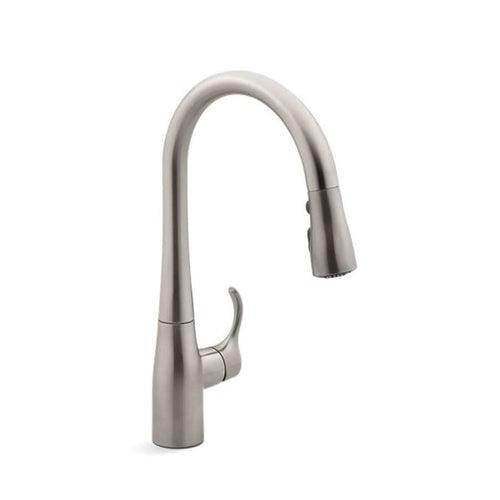 Simplice® Kitchen Faucet, Deck Mount, ADA, 1 Lever Handle, 1 or 3-Hole, Vibrant Stainless - qvjpg0pzi7eanvjs5gc2_x500.jpg