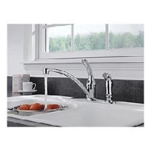 Foundations® Kitchen Faucet, Deck Mount, ADA, 1 Lever Handle, 3-Hole, Chrome - qwkenepfmotuuxeo3zth_x500.jpg