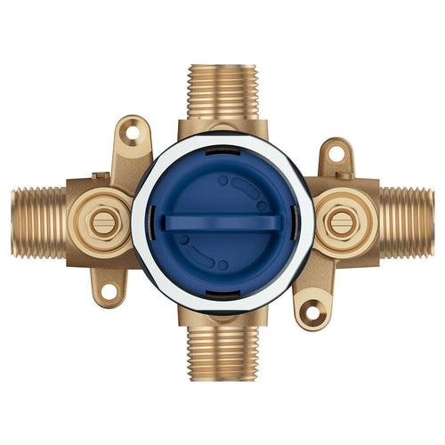 Pressure Balanced Rough-In Valve, 1/2 in, C/NPT Inlet x 1/2 in, NPT Outlet, DZR Brass Body - qxicsw3whtgmyfk853wl_x500.jpg