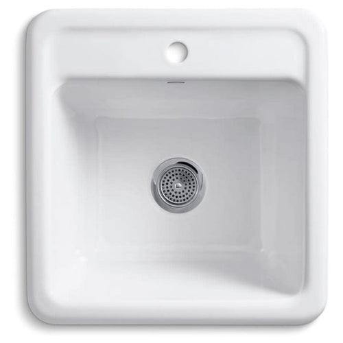 Park Falls 21" Single Basin Undermount or Drop In Cast Iron Utility Sink with Single Faucet Hole - qy7pxkfjdx5o6cowoplz_x500.jpg