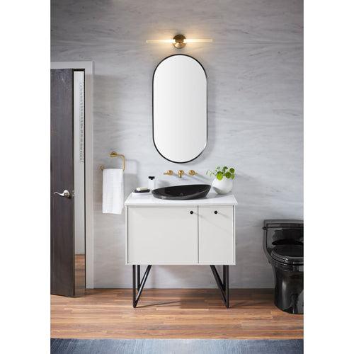 Essential 20-1/16" W x 40-1/16" H Modern Oval Framed Bathroom Wall Mirror - qymzoineepoffmszxrsv_x500.jpg