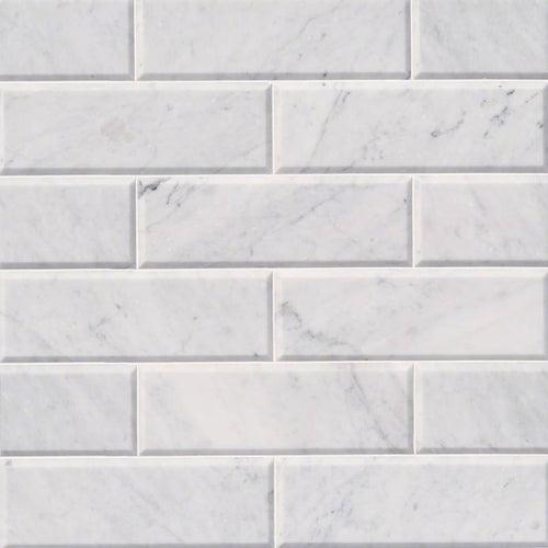 Arabescato Carrara Beveled Tile 4x12 - qznonpucojp2uflnjpu9_x500.jpg