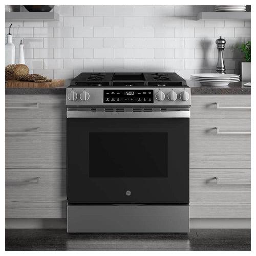 30 in. 5-Burners Slide-In Gas Range in Stainless Steel with Crisp Mode - r1j0z3zzphvkzk7jhfqr_x500.jpg