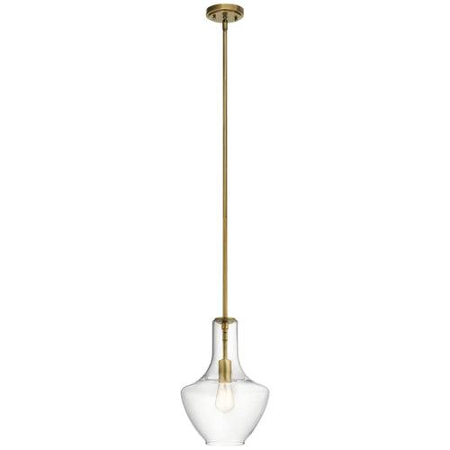 Everly Single Light 11" Wide Pendant with Clear Glass Shade - rasiwjmxhnmhepybmj6j_x500.jpg