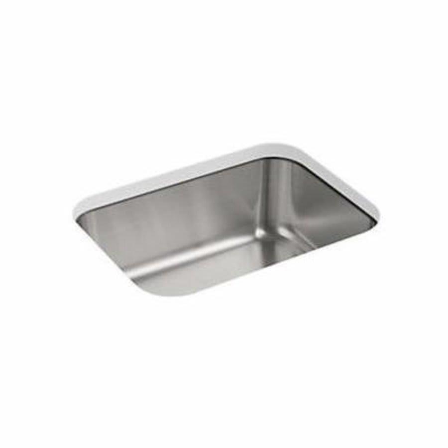 McAllister® Single Bowl Kitchen Sink, Under Mount, 23-3/8 x 17-11/16 in, 8 in Bowl Depth, 20 ga Luster Steel, Stainless - rb7dh5uij4au5eubfyos_800x500@2x.jpg