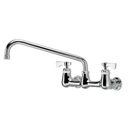 Royal Kitchen Faucet, Wall Mount, 2 Lever Handle, 2-Hole, Polished Chrome - rbm35w36xcgfgt1khx1b_800x500@2x.jpg