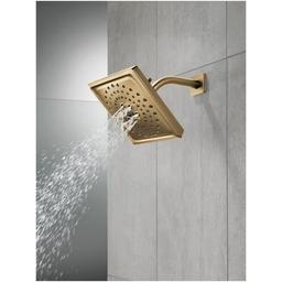 Universal Showering 7-5/8" Square 1.75 GPM Shower Head Full Spray Pattern with Touch Clean and H2Okinetic Technology - rcbiiatdtl6qg1rkuhsy_x500.jpg