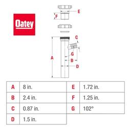 1.5 in. x 8-3/4 in. Branch Tailpiece Plastic Slip Joint - rcozwuolamqnmaduqqye_x500.jpg