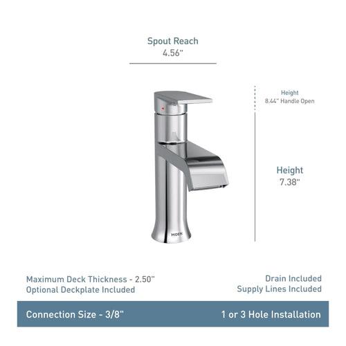 Genta LX Single Handle Centerset Bathroom Faucet with Duralast Valve Technology and Pop-Up Drain Assembly - rdiwgs13ldovvibv1pmf_x500.jpg