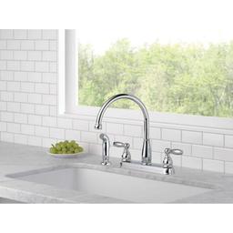 Foundations 2-Handle Standard Kitchen Faucet with Side Sprayer in Chrome - rjbi7j2hgsg0bkf1iglo_x500.jpg