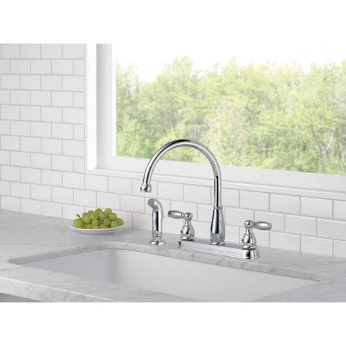 Foundations 2-Handle Standard Kitchen Faucet with Side Sprayer in Chrome - rjbi7j2hgsg0bkf1iglo_x500.jpg