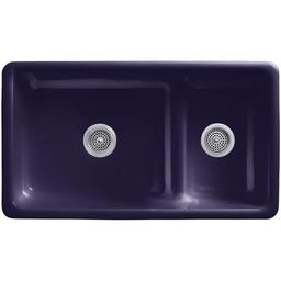 Iron/Tones 33" Undermount Smart Divide Double Basin Enameled Cast Iron Kitchen Sink - ros2lio6ftrpnyrmrjdf_x500.jpg