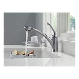 Signature™ Kitchen Faucet, Deck Mount, ADA, 1 Lever Handle, 1 or 3-Hole, Arctic Stainless - rpcmhfewsq9rae8cct2g_x500.jpg