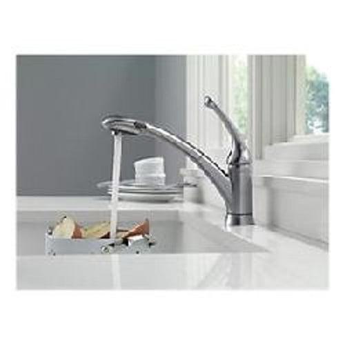 Signature™ Kitchen Faucet, Deck Mount, ADA, 1 Lever Handle, 1 or 3-Hole, Arctic Stainless - rpcmhfewsq9rae8cct2g_x500.jpg