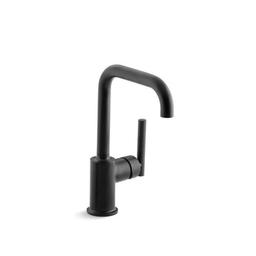 Purist® Kitchen Faucet, Deck Mount, ADA, 1 Lever Handle, 1-Hole, Matte Black - rrskth6bagmawm8uwmio_x500.jpg