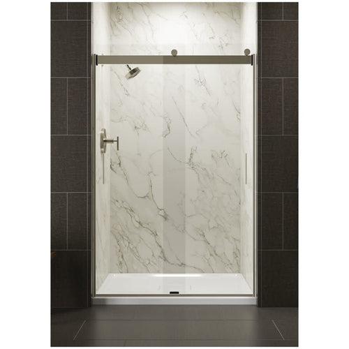 Levity 74" High x 47-5/8" Wide Bypass Semi Frameless Shower Door with Clear Glass - rs9f5www808arijcrqdy_x500.jpg