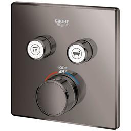 Grohtherm Two Function Thermostatic Valve Trim Only with Triple Knob / Push Button Handles, Integrated Diverter, and Volume Control - Less Rough In - rsog8fdocqvpsyllytvu_x500.jpg