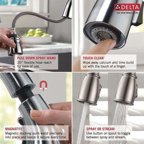 Leland Pull-Down Spray Bar/Prep Faucet with Diamond Seal Technology, Touch Clean, and MagnaTite Docking Technology - rwl4l33focmptgvqekpz_x500.jpg