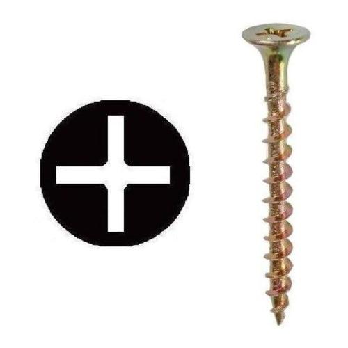 Wood Racket Screw, #6, 1 in L, Phillips Drive, Zinc Plated - rx5itqkeerlngbeiq0fe_x500.jpg