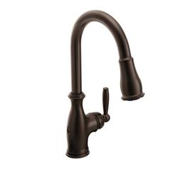 Brantford 1.5 GPM Single Hole Pull Down Kitchen Faucet with Duralast, Duralock, MotionSense, PowerClean, and Reflex Technology - Includes Escutcheon - rxwtonje5y16a5yfrr2w_800x500@2x.jpg