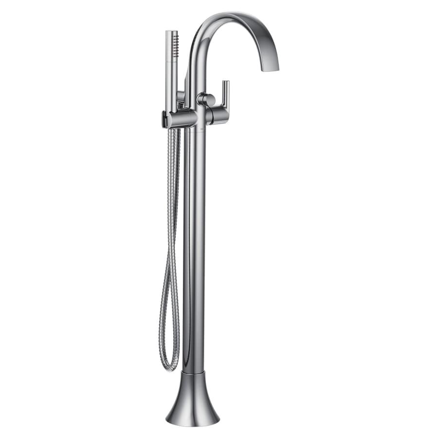 Doux Floor Mounted Tub Filler with Built-In Diverter - Includes Hand Shower - rycbjuxhuhlcvuehqqux_800x500@2x.jpg