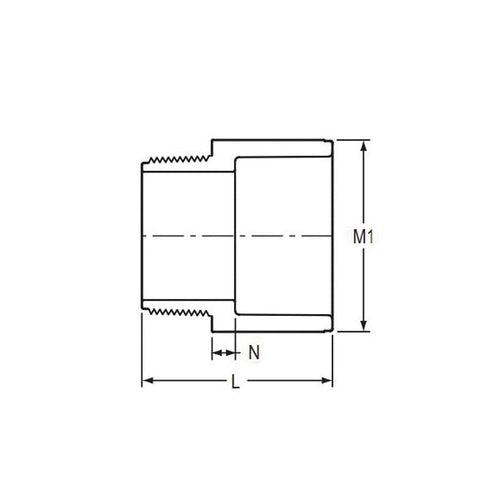 Male Adapter, 5 in, Socket x MNPT, SCH 40/STD, PVC - rzaq5mnahtddusmnazgf_x500.jpg