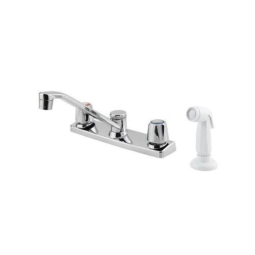 Pfirst Series™ Kitchen Faucet, Deck Mount, 2 Knob Handle, 4-Hole, Polished Chrome - rzpzxeqpptheerdijzfx_x500.jpg