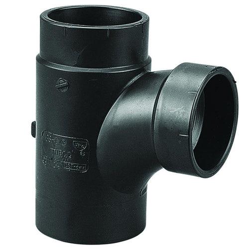 DWV Street Sanitary Tee, 1-1/2 in, Spigot x Hub, ABS - s3i4zrau3gi6hyjq0bco_x500.jpg