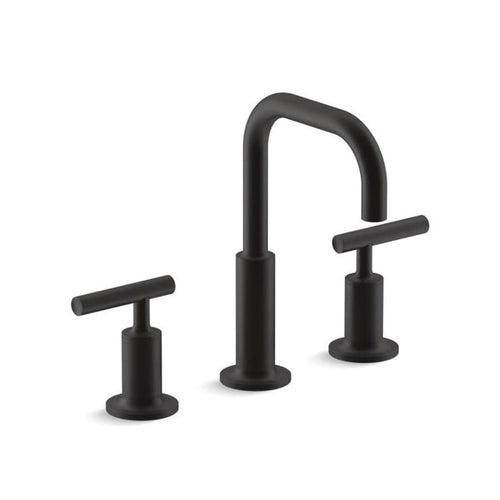 Purist® Widespread Lavatory Faucet, ADA, 2 Handle, 3-Hole, 1.2 gpm, Matte Black - sbanjkxqypcdsg4qzgfl_x500.jpg