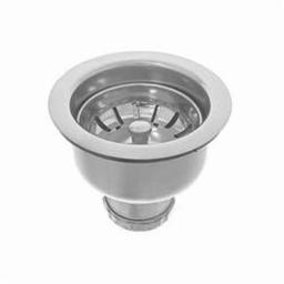 Snap-N-Tite Sink Basket Strainer, Stainless Steel Body and Basket. Locking Cup. Neoprene Stopper. Fits cast iron sinks. Length 3-3/4 in, Polished Chrome - scj6gtrfd9aigbqostdy_x500.jpg