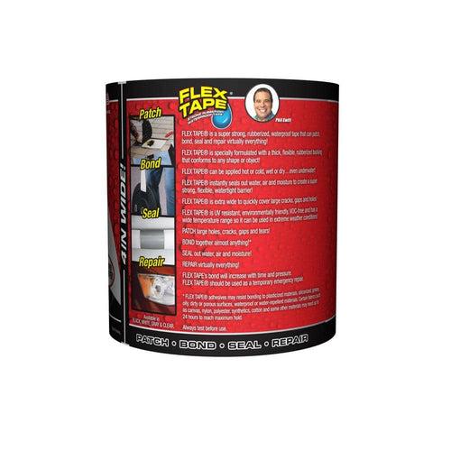 Flex Tape Black 4 in. x 5 ft. Strong Rubberized Waterproof Tape (4-Pack) - sdi4foob599esirudh5d_x500.jpg