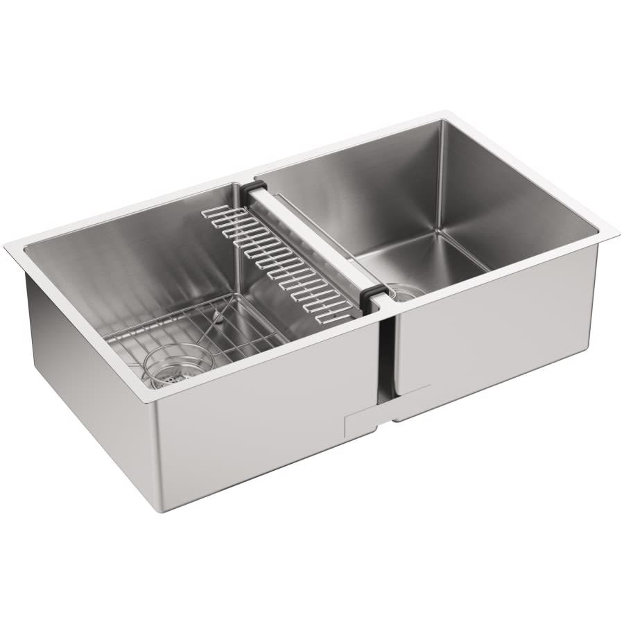 Strive 32" Double Basin Undermount 16-Gauge Stainless Steel Kitchen Sink with SilentShield - sdphmabxikyoaa3r2ugt_800x500@2x.jpg