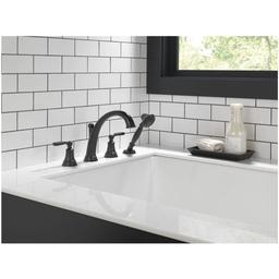 Woodhurst Deck Mounted Roman Tub Filler with Built-In Diverter - Includes Hand Shower - sfxat04ijnubhhiezugk_x500.jpg