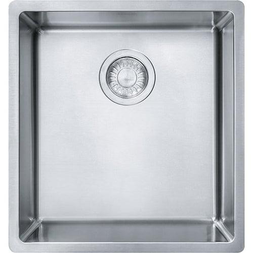 Cube Single Bowl Bar Sink, Under Mount, 16-1/2 x 17-3/4 in, 9 in Bowl Depth, 18 ga Satin Steel, Stainless - sgqf3uncazpnuies5kil_x500.jpg