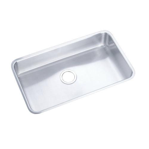 Lustertone™ Classic Single Bowl Kitchen Sink, Under Mount, 30-1/2 x 18-1/2 in, 7-1/2 in Bowl Depth, 18 ga Lustrous Satin Steel, Stainless - shx6nop8osinlo6arcql_x500.jpg