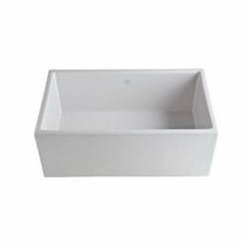 Shaws Classic Shaker Single Bowl Kitchen Sink, Apron Mount, 30 x 30 in, 10 in Bowl Depth, Fireclay, White - sjnri4meoarr68swbn2j_x500.jpg