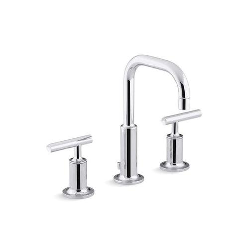 Purist® Widespread Lavatory Faucet, ADA, 2 Handle, 3-Hole, 1.2 gpm, Polished Chrome - sjpweceptcgzattoqx0t_x500.jpg