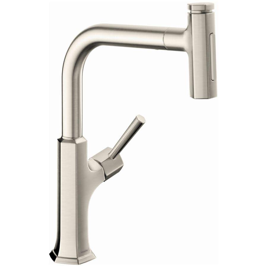 Locarno Select 1.75 GPM Pull Out Kitchen Faucet HighArc Spout with Magnetic Docking & Toggle Spray Diverter - Limited Lifetime Warranty - skbtttpwtn3wbpcnc41s_800x500@2x.jpg