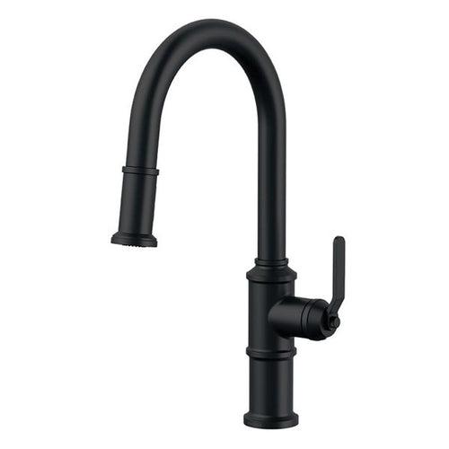 Kinzie® Kitchen Faucet, Deck Mount, ADA, 1 Lever Handle, 1-Hole, Satin Black - sla8i8sgjrfscvfmiran_x500.jpg