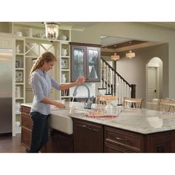 Leland Pull-Down Kitchen Faucet with On/Off Touch Activation and Magnetic Docking Spray Head and ShieldSpray - Includes Lifetime Warranty (5 Year on Electronic Parts) - snza0qdkjuhhv2blkw3u_x500.jpg