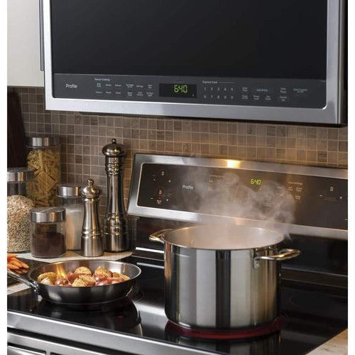 Profile 2.1 cu. ft. Over the Range Microwave in Stainless Steel with Sensor Cooking - spbldkyd3cvhynvndhvc_x500.jpg