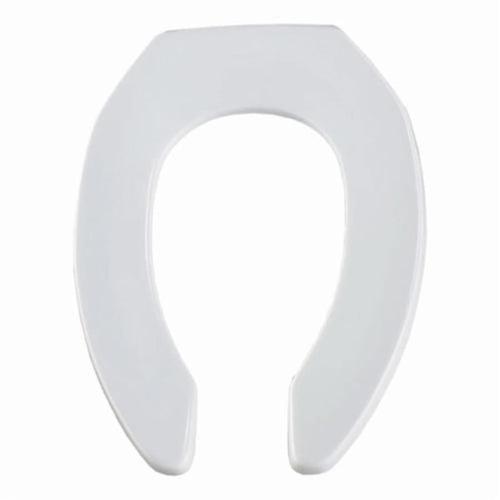 Toilet Seat, Elongated Bowl, Open Front, Less Cover, Plastic, White - srzcjbfxf1utkihejulo_x500.jpg