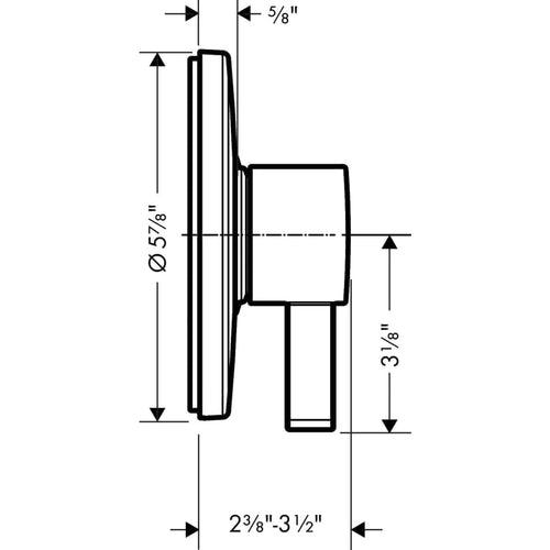 Ecostat S Single Function Pressure Balanced Valve Trim Only - Less Rough In - stbogulinduvvlihei1i_x500.jpg