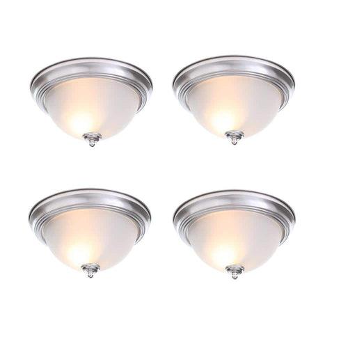 13 in. 2-Light Brushed Nickel Flush Mount (4-Pack) - sv2tdcvlrchycyf7gm8a_x500.jpg