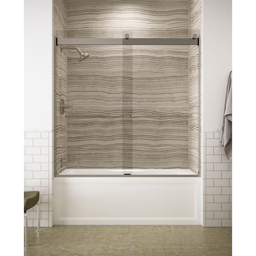 Levity 59-3/4" High x 59-5/8" Wide Sliding Frameless Tub Door with Clear Glass - svtj3uownhymziggrqdq_800x500@2x.jpg