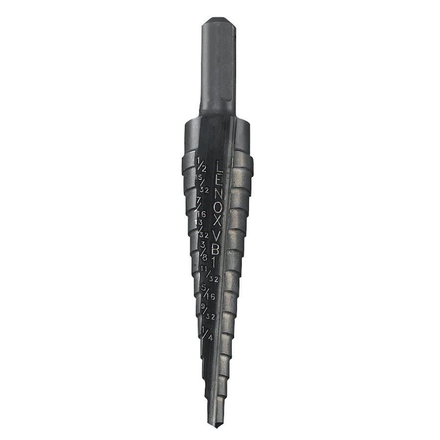 Vari-Bit® Step Drill Bit, 1/8 to 1/2 in, Max Hole Diameter, 13 Steps - sxd6hfgbikrbeqxoc9ka_800x500@2x.jpg